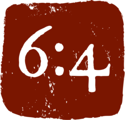 Red Block Logo of The 6:4 Fellowship