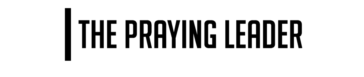 Horizontal logo for The Praying Leader
